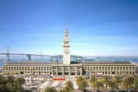 Exterior of San Francisco Ferry Building 